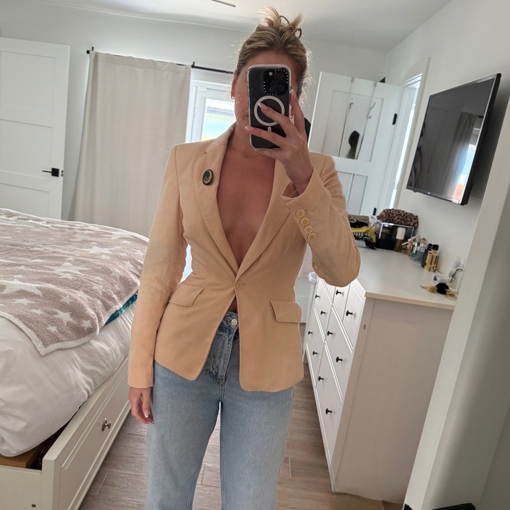 See By Chloe Cream Blazer